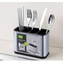 Органайзер для столових приборів Stainless Steel Cutlery Bucket 1243